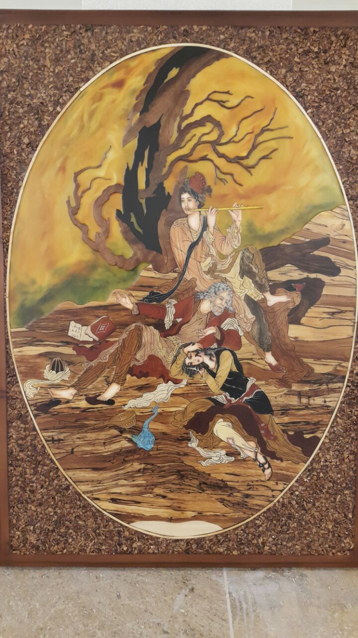 تابلو معرق بازی بارنگ نوای نی