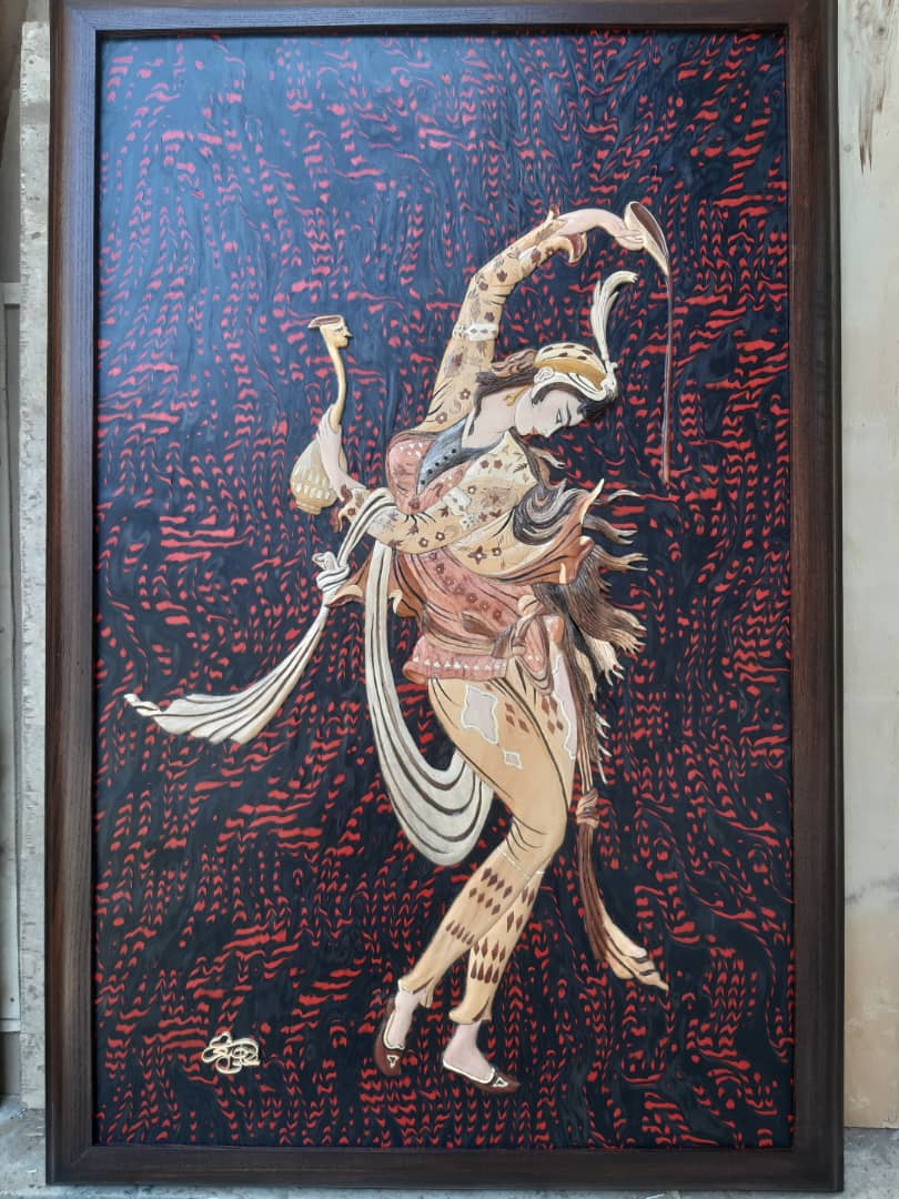 تابلو معرق منبت