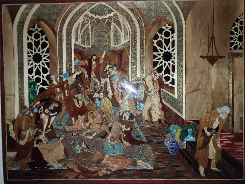 تابلو تمام پلی استر شفاف